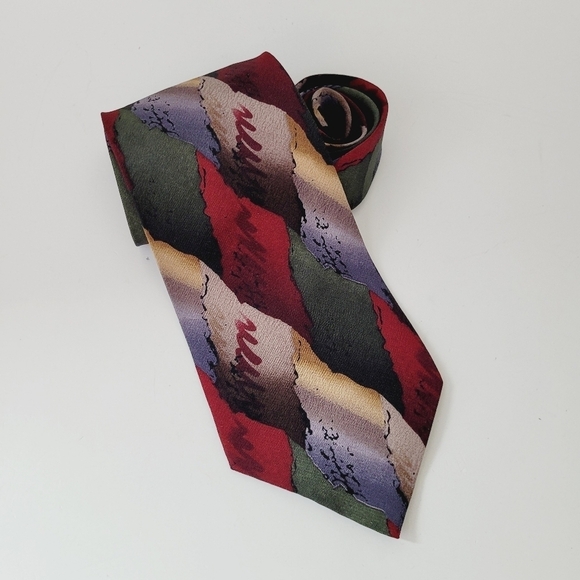 J.Garcia‎ Vintage 100% Silk Tie - Picture 1 of 5